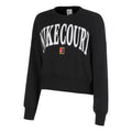 Court Phoenix Fleece Crew Heritage Sweatshirt Damen-Schwarz,Schwarz