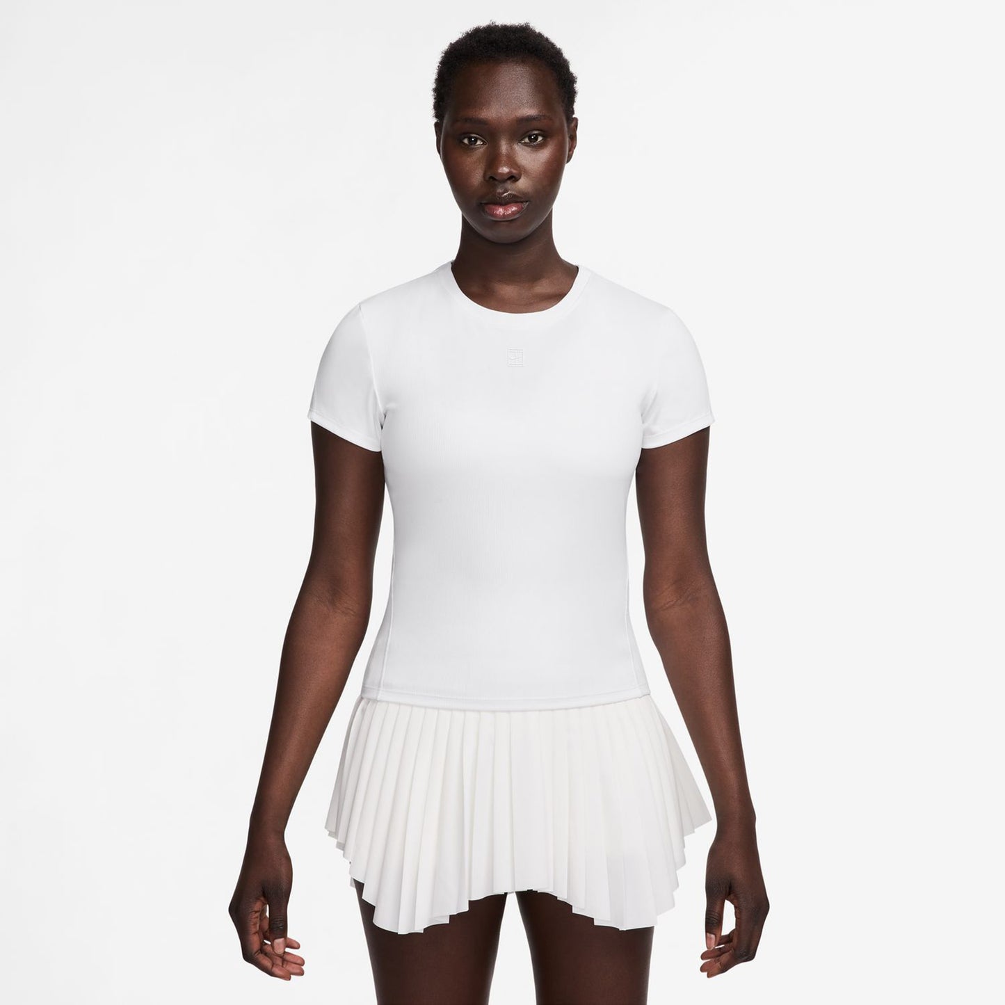 Nike Court Dri-Fit Advantage T-Shirt Damen-Weiß,Weiß