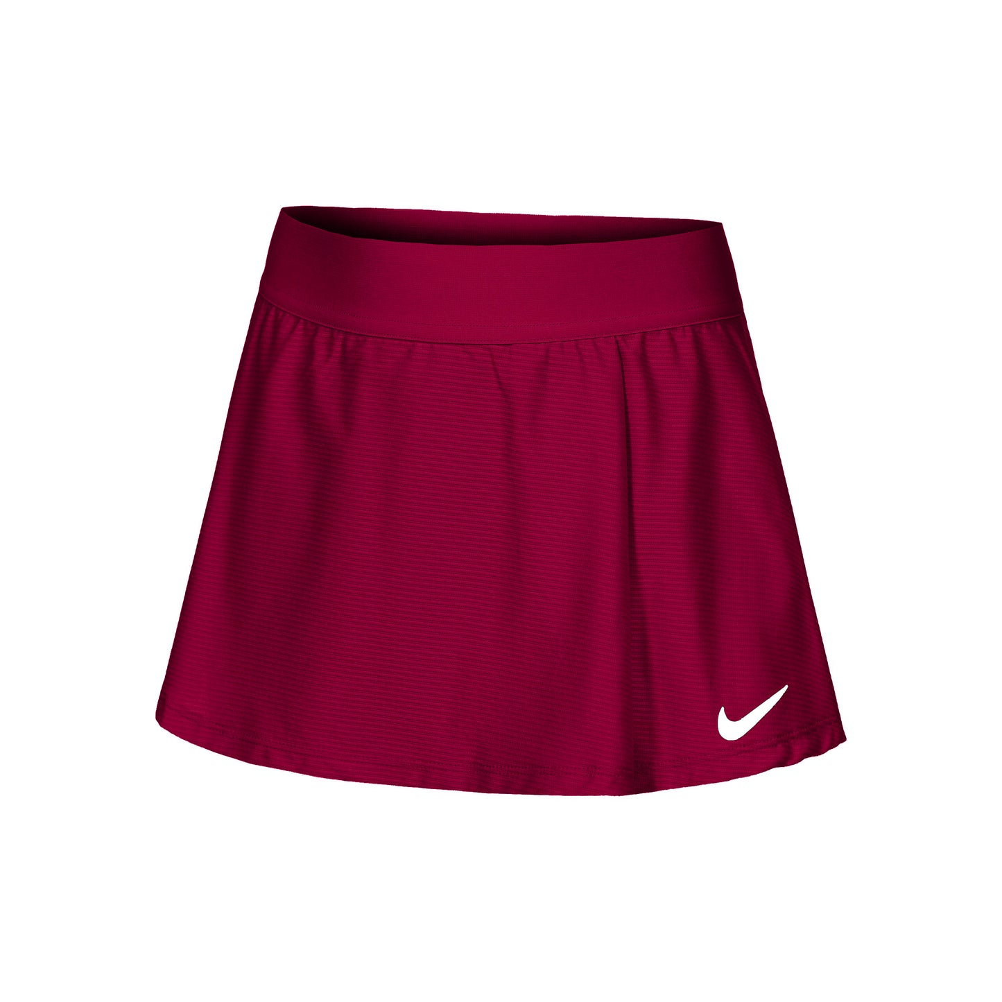 Nike Court Dri-Fit Victory Flouncy Rock Mädchen-Rot,Weiß