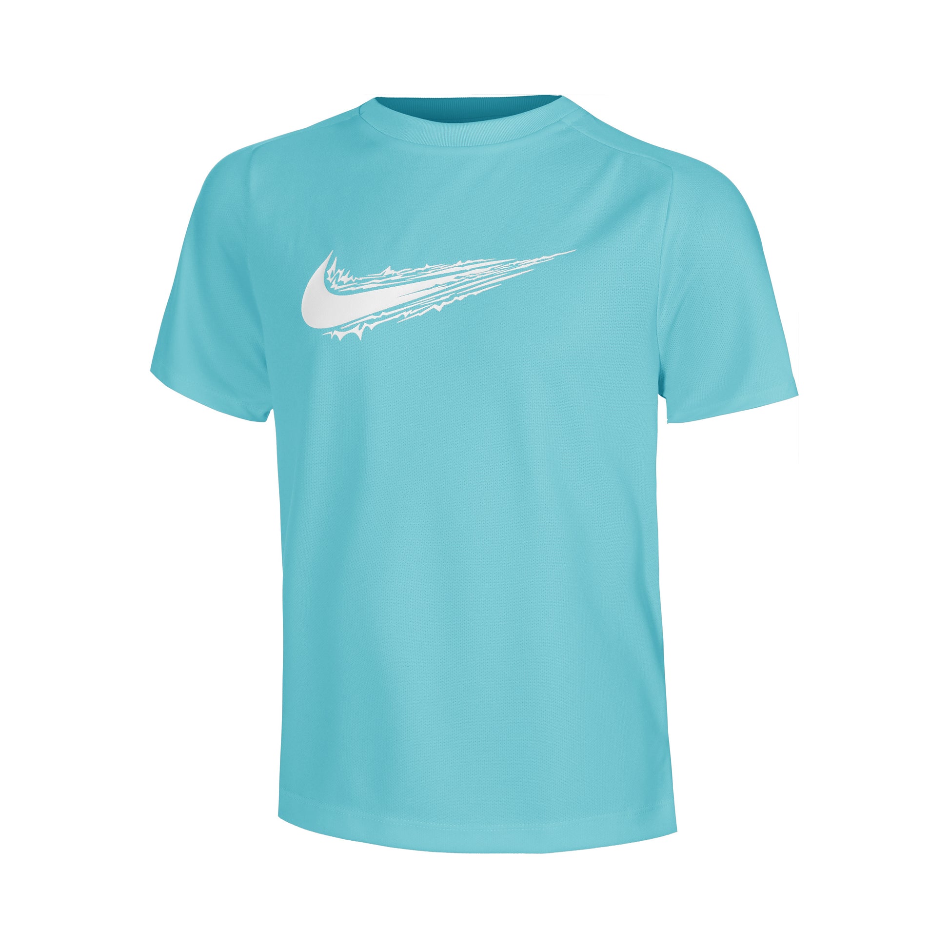 Nike Dri-Fit Multi T-Shirt Kinder-Türkis,Weiß