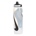 Refuel Grip 946ml Trinkflasche-Transparent,Schwarz