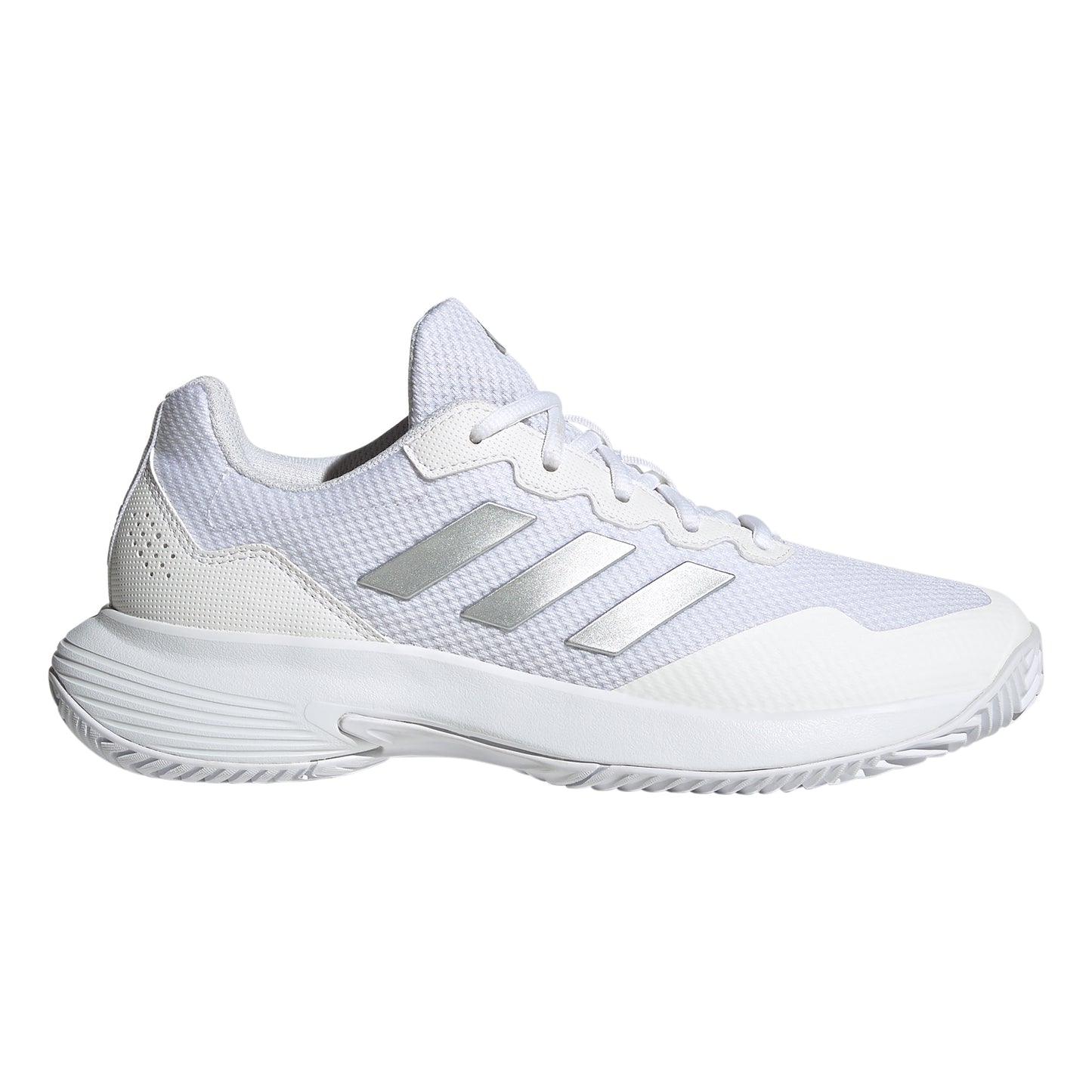 adidas Gamecourt 2 Allcourtschuh Damen - weiß, silber