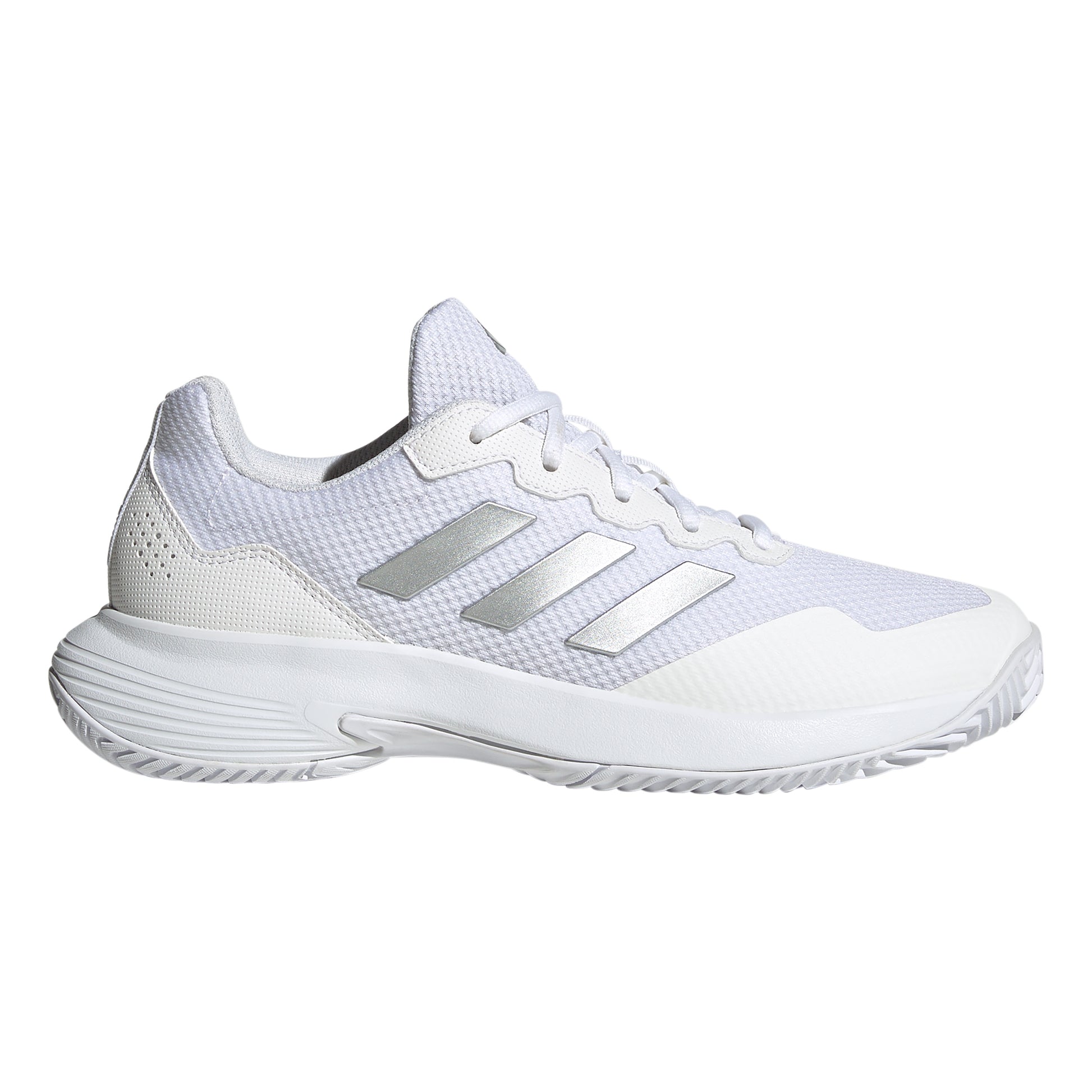 adidas Gamecourt 2 Allcourtschuh Damen - weiß, silber
