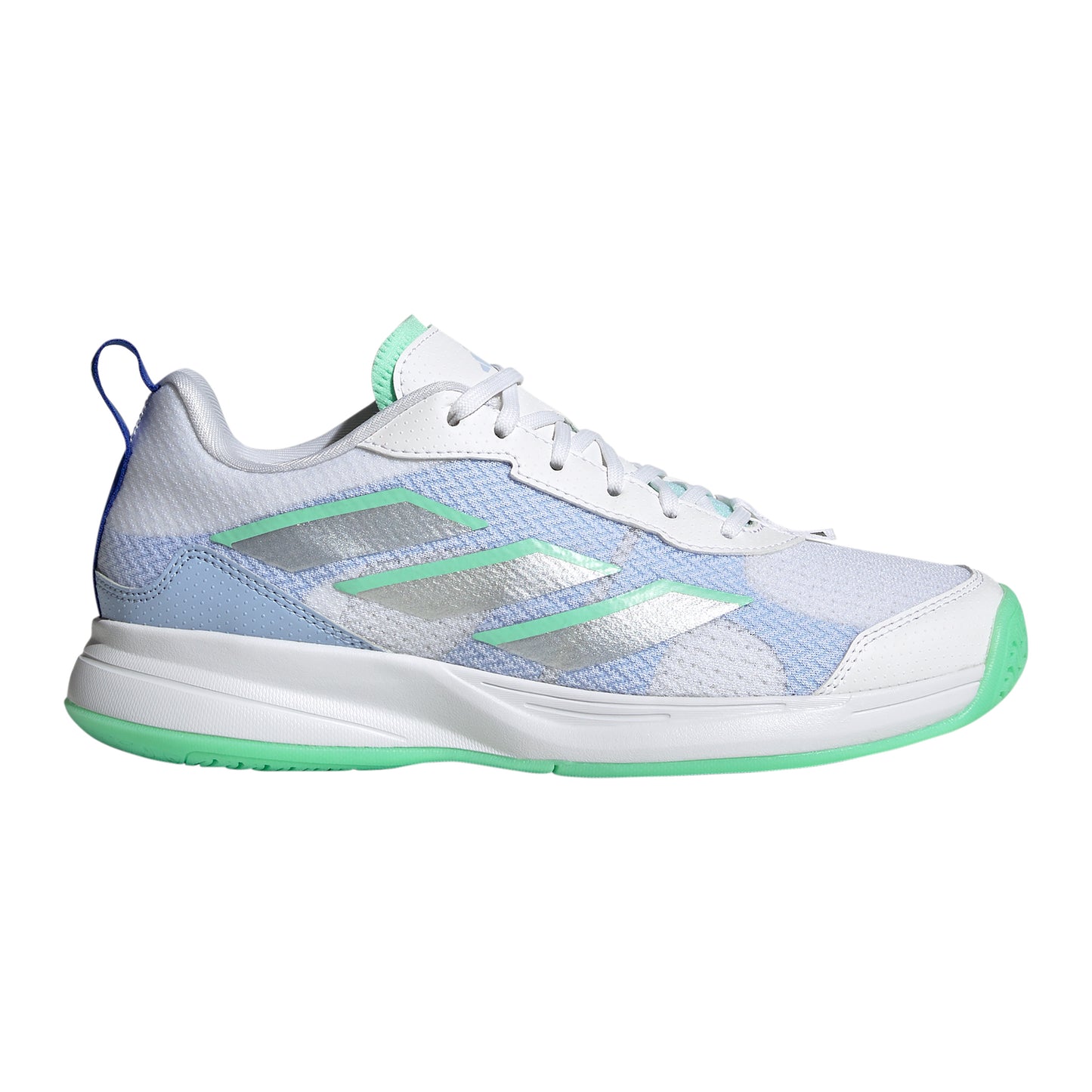 adidas Avaflash Allcourtschuh Damen - weiß, mint