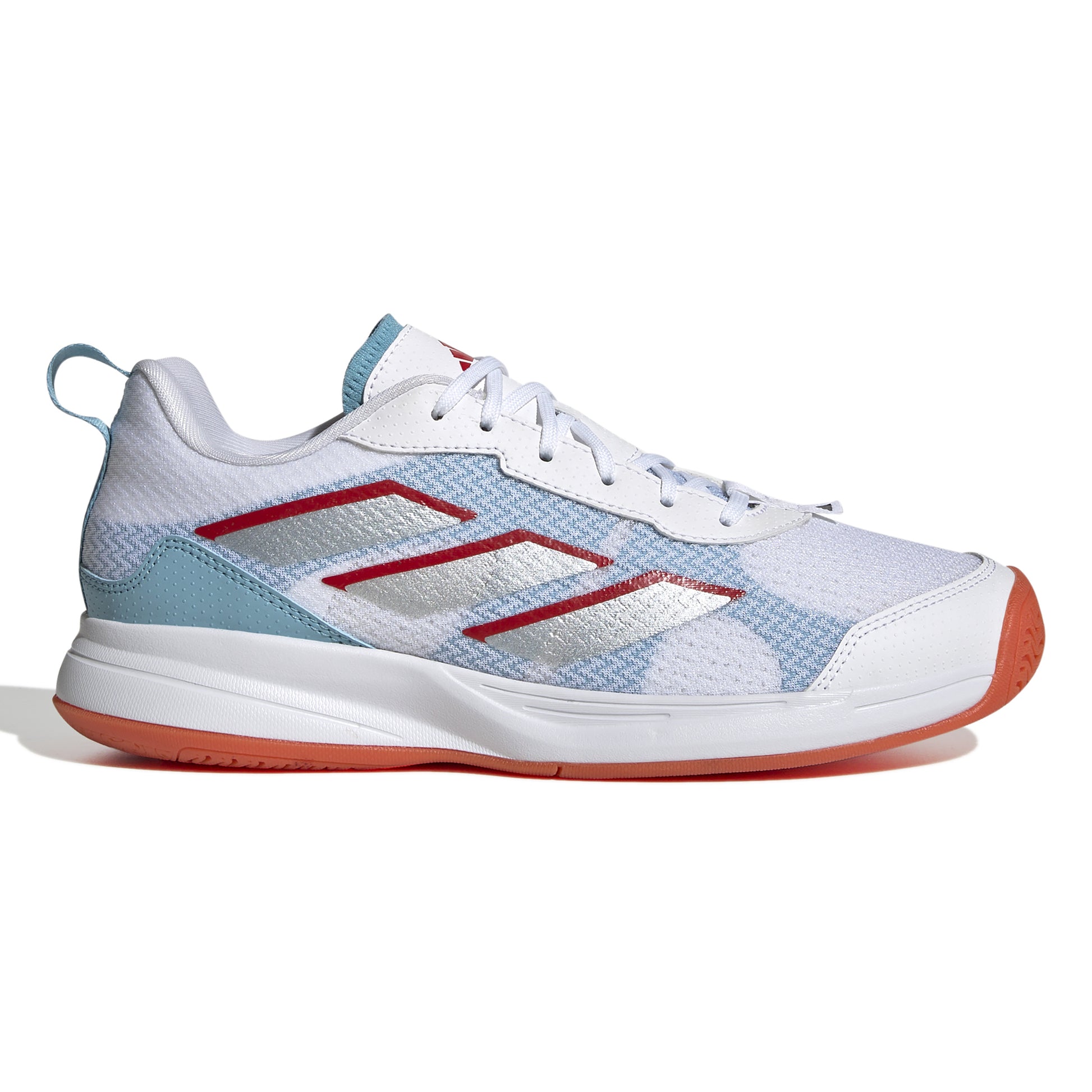 adidas Avaflash Allcourtschuh Damen - weiß, hellblau