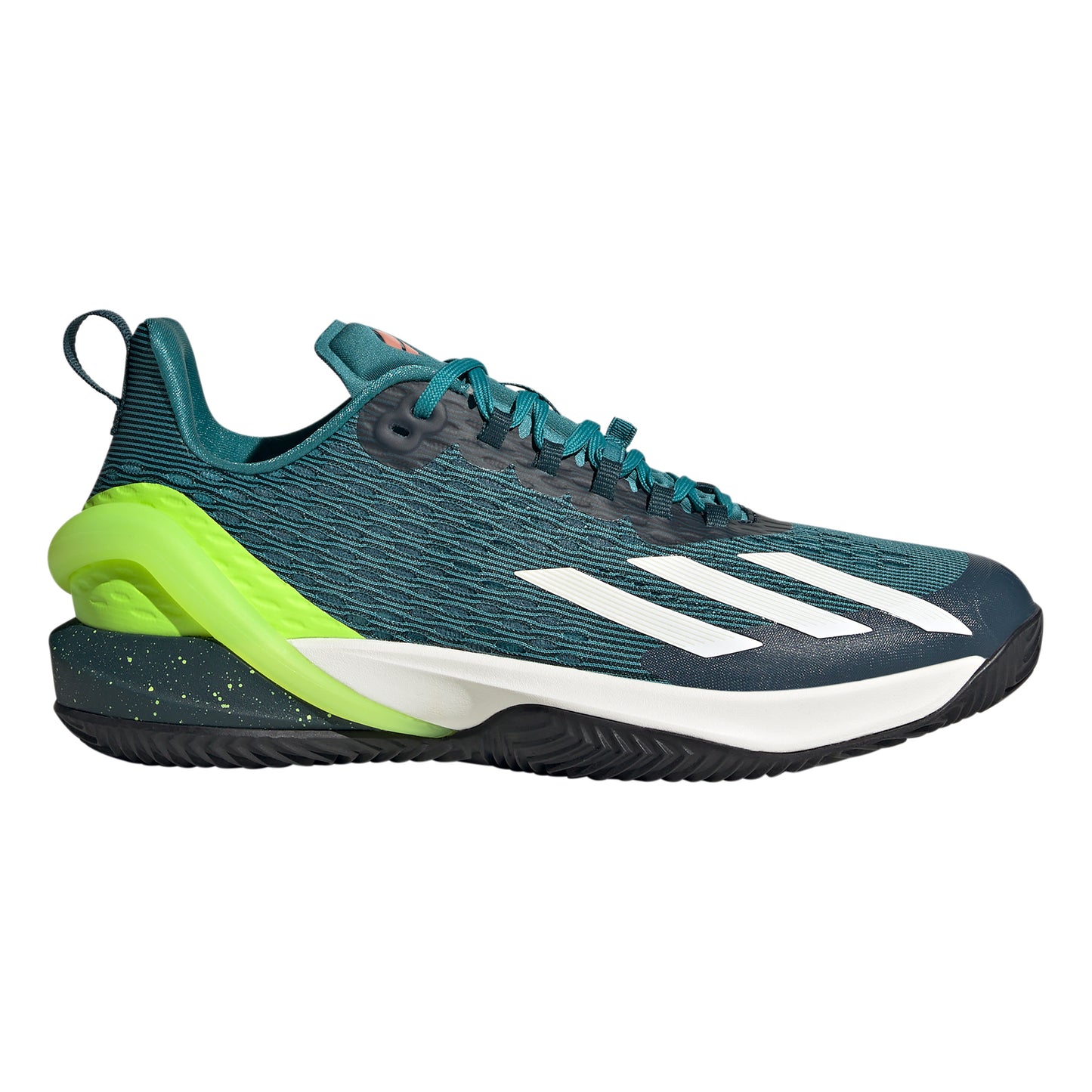 adidas Adizero Cybersonic Sandplatzschuh Herren - blau, grün