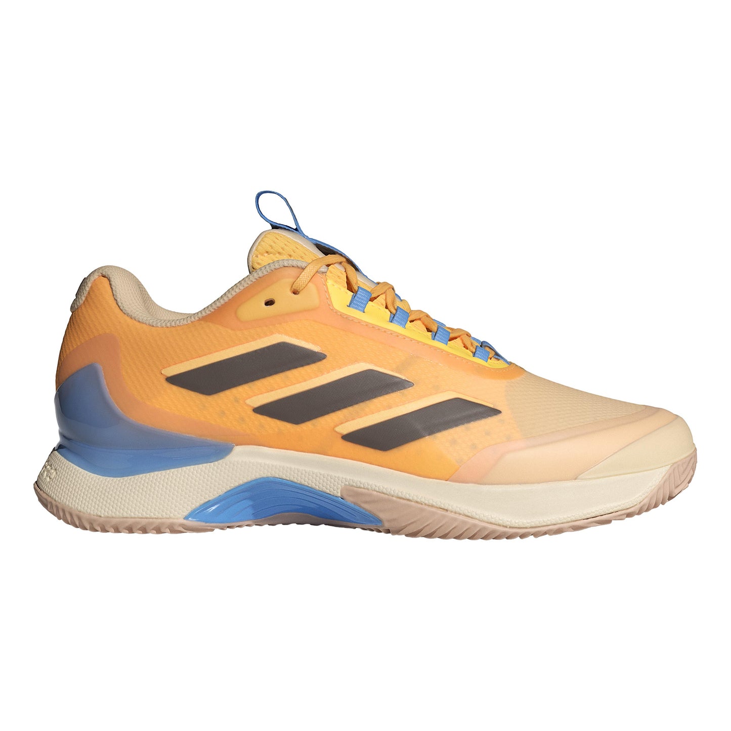 adidas Avacourt 2 Sandplatzschuh Damen - caramel, hellblau