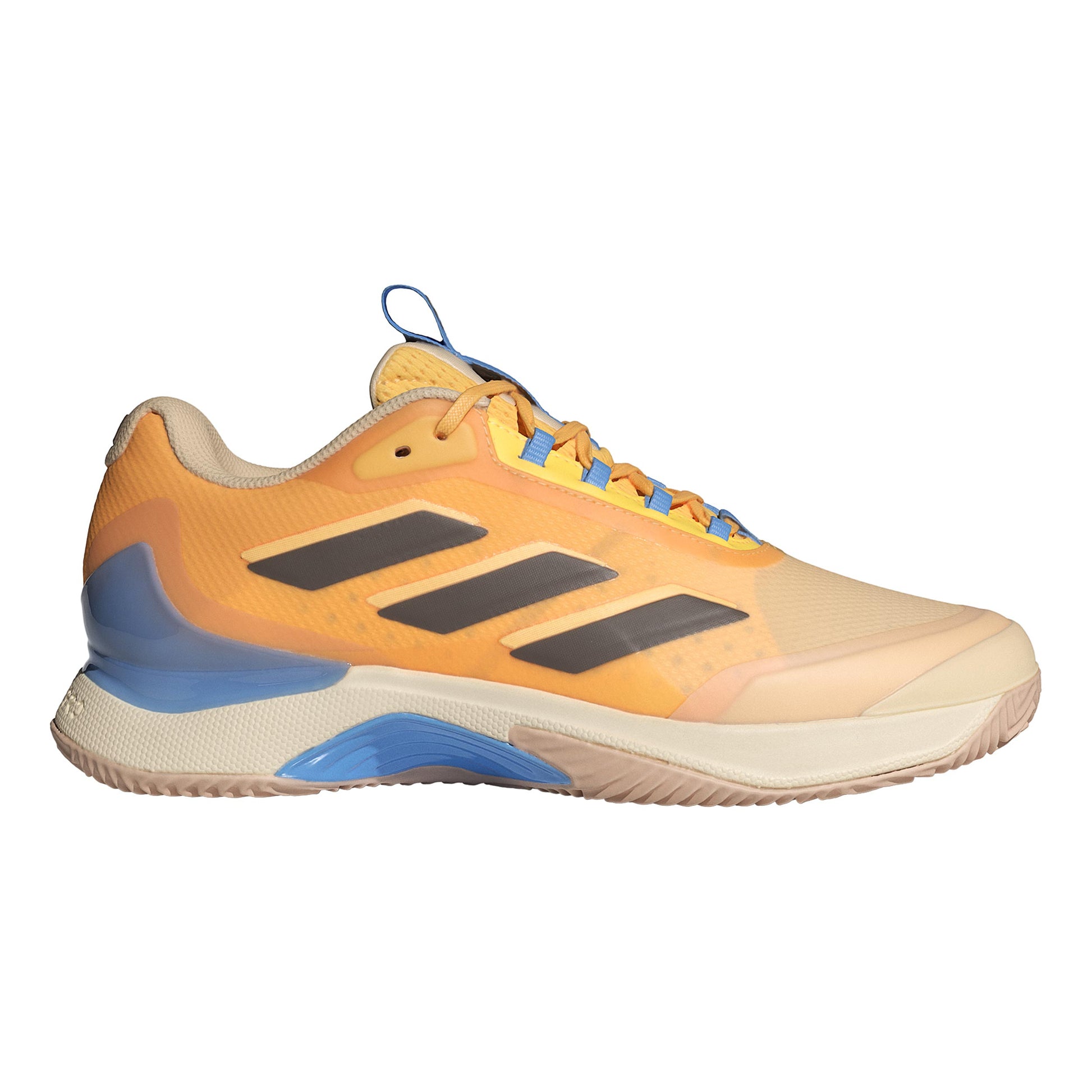 adidas Avacourt 2 Sandplatzschuh Damen - caramel, hellblau