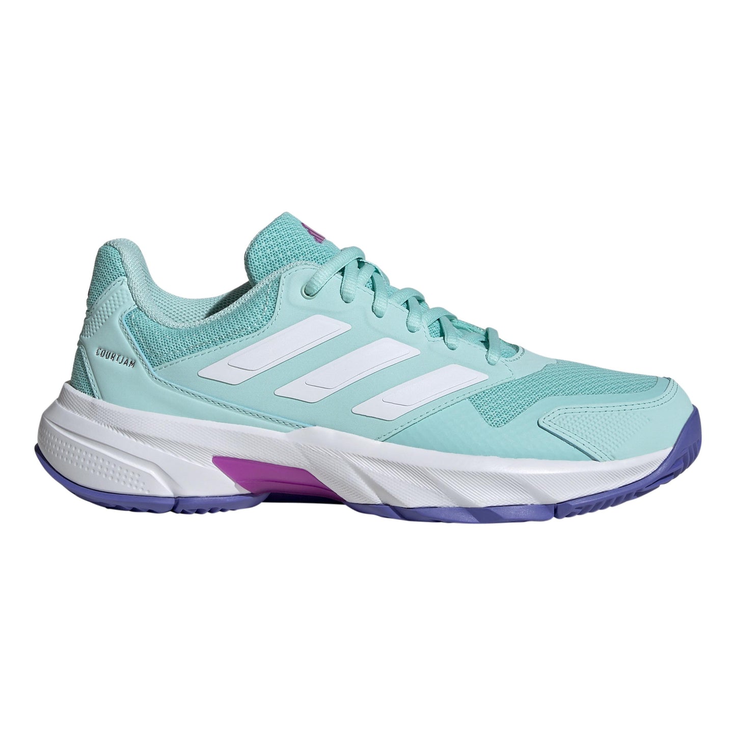 adidas CourtJam Control 3 Allcourtschuh Damen - mint, weiß