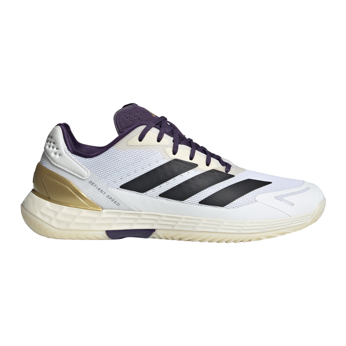 adidas Defiant Speed 2 M Allcourtschuh Herren - weiß, lila