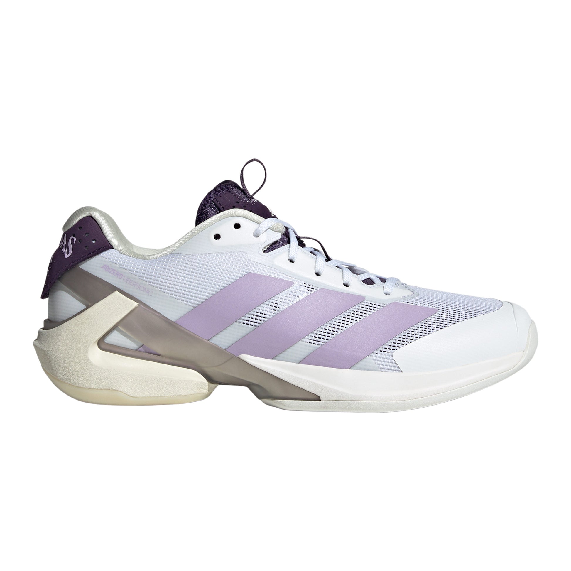 adidas adizero Ubersonic 5 Allcourtschuh Damen - weiß, flieder