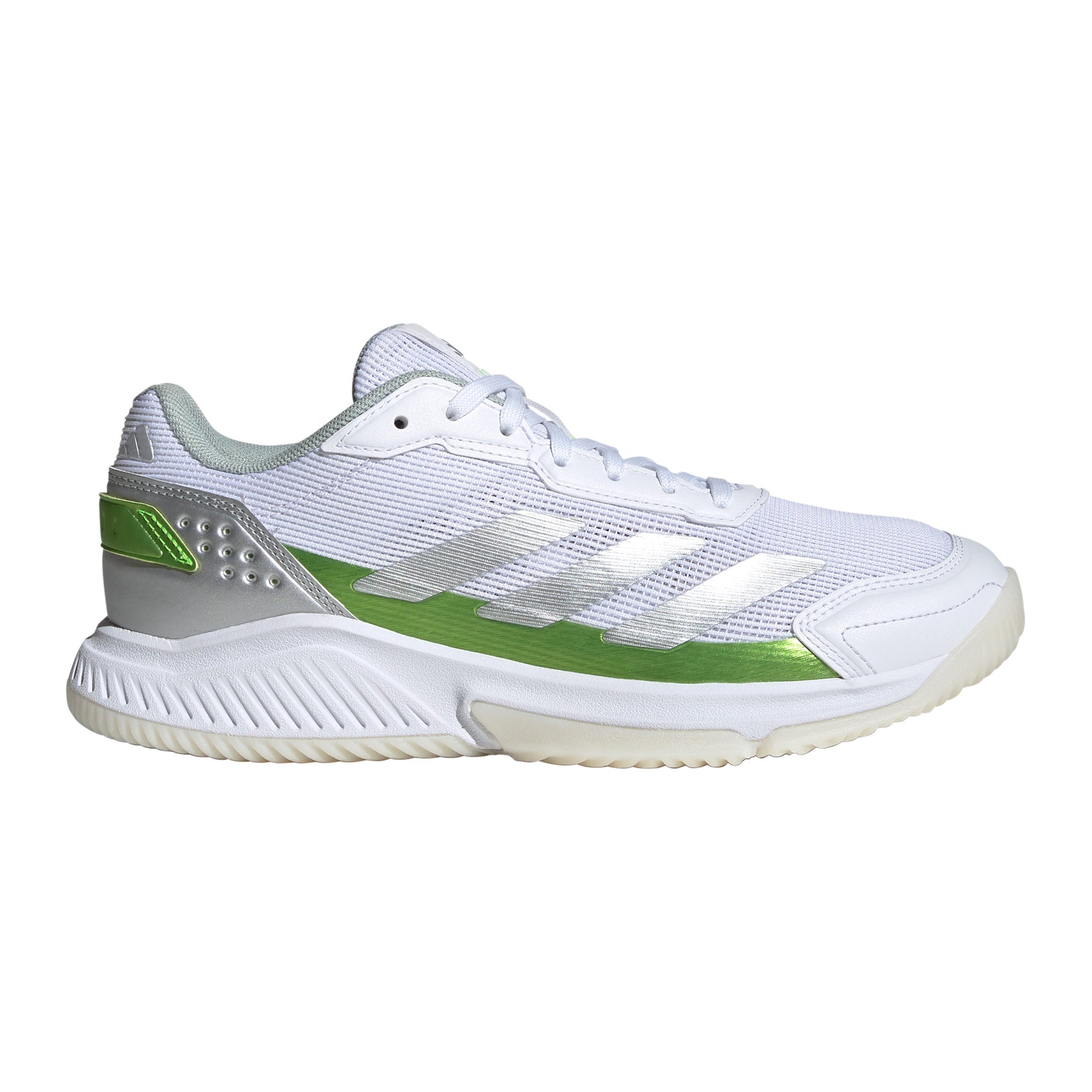 adidas Courtquick Padelschuh Damen - weiß, silber