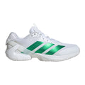 adizero Ubersonic 5 Rasenschuh Herren - weiß, grün