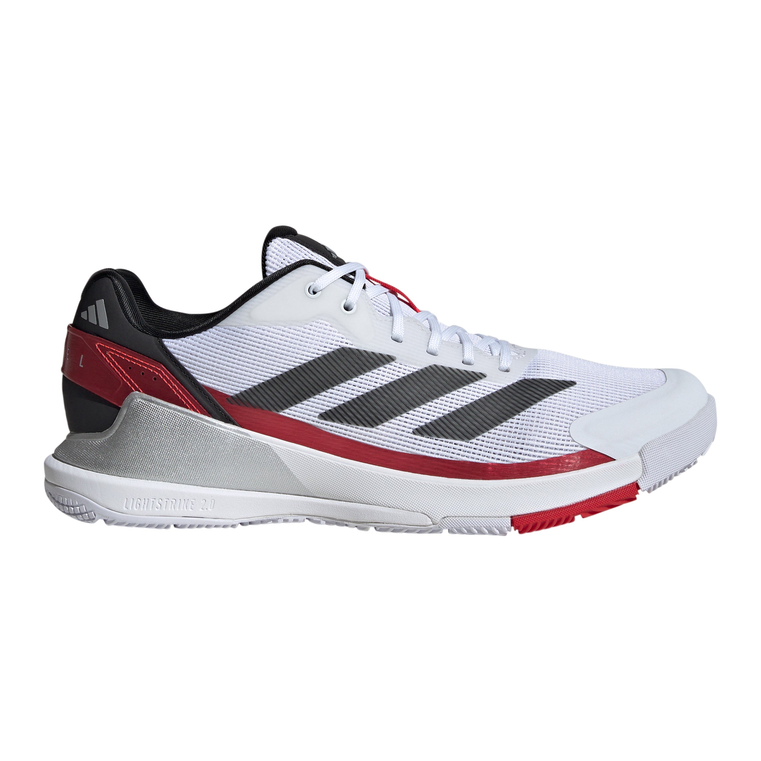 adidas Crazyquick LS Padelschuh Herren - weiß, schwarz