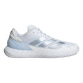 Defiant Speed 2 Sandplatzschuh Damen - weiß, hellblau