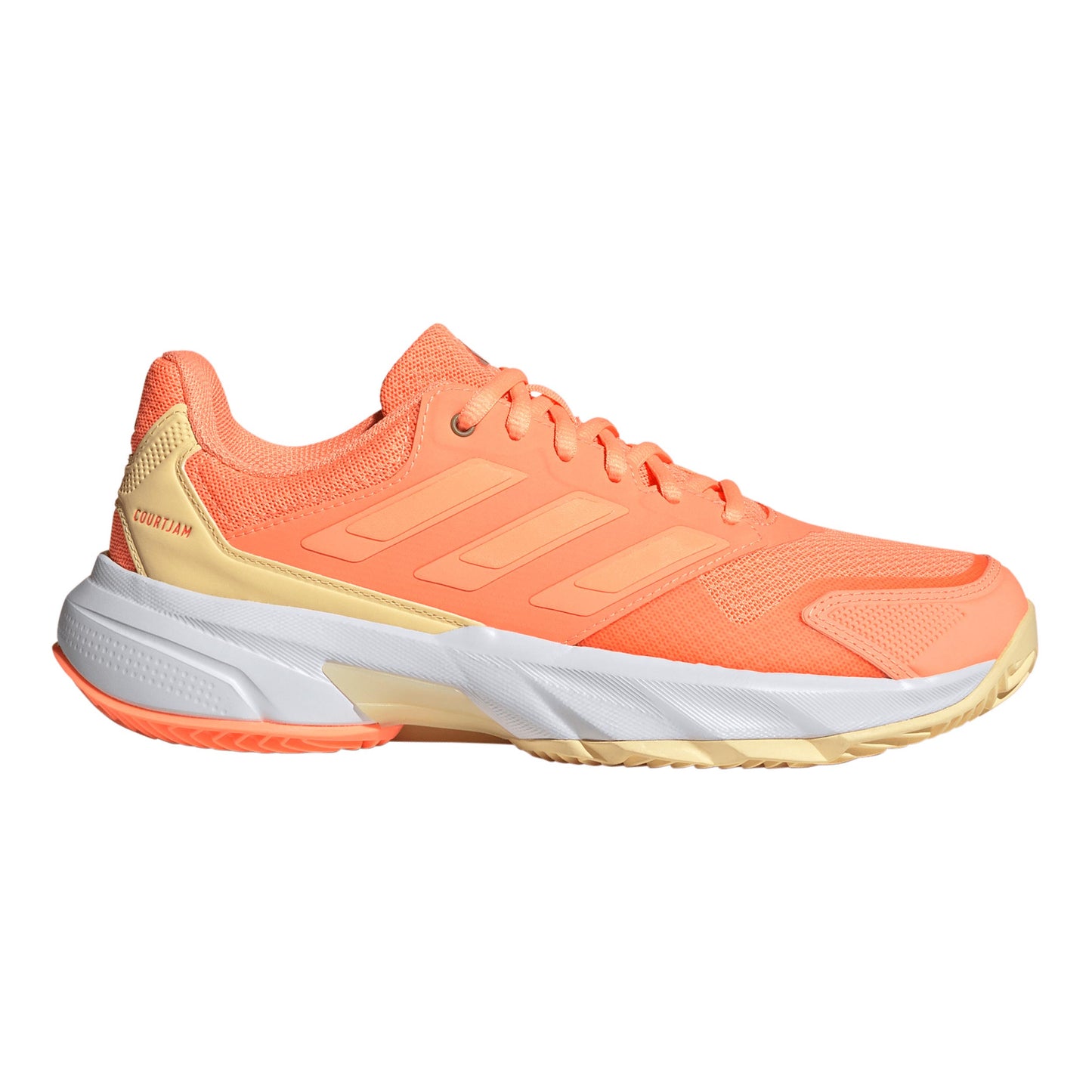 adidas CourtJam Control 3 Sandplatzschuh Damen - orange, gelb