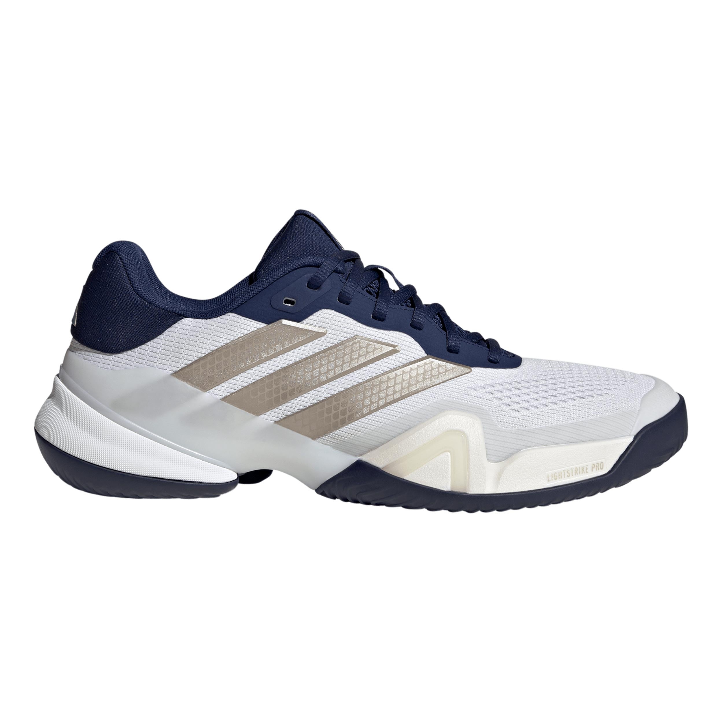 adidas Barricade 14 Allcourtschuh Herren - weiß, dunkelblau
