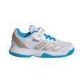 Courtflash CF Sandplatzschuh Kinder - weiß, silber
