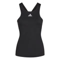 Y Tank-Top Damen-Schwarz Matt