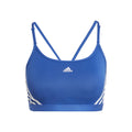 Aeroreact Low-Support 3Stripes Sport-BH Damen - blau