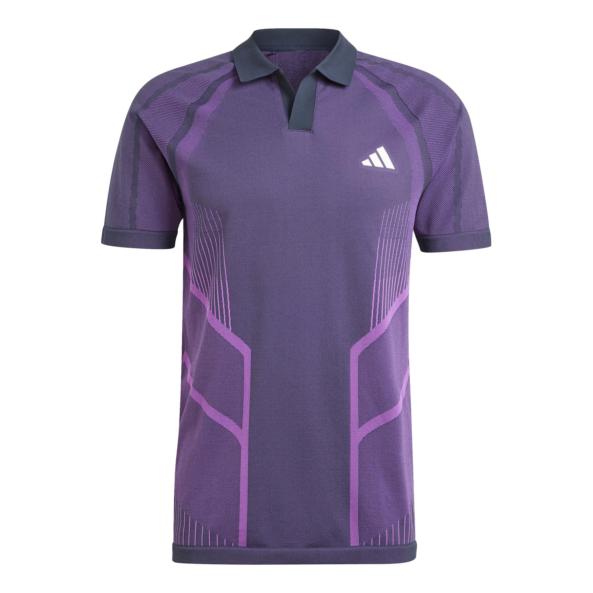adidas Seamless Pro Polo Herren-Lila,Berry
