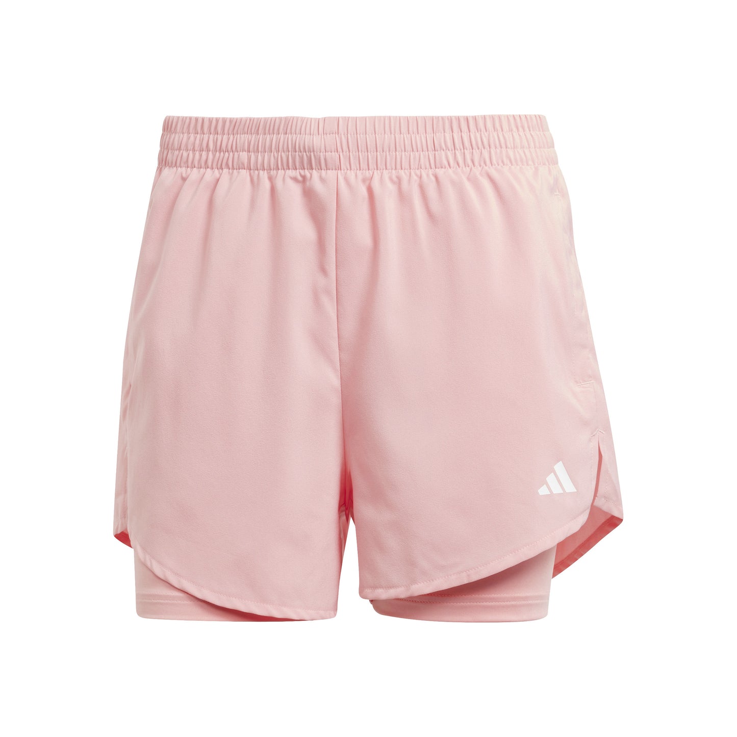 adidas MIN 2in1 Shorts Damen - rosa, weiß