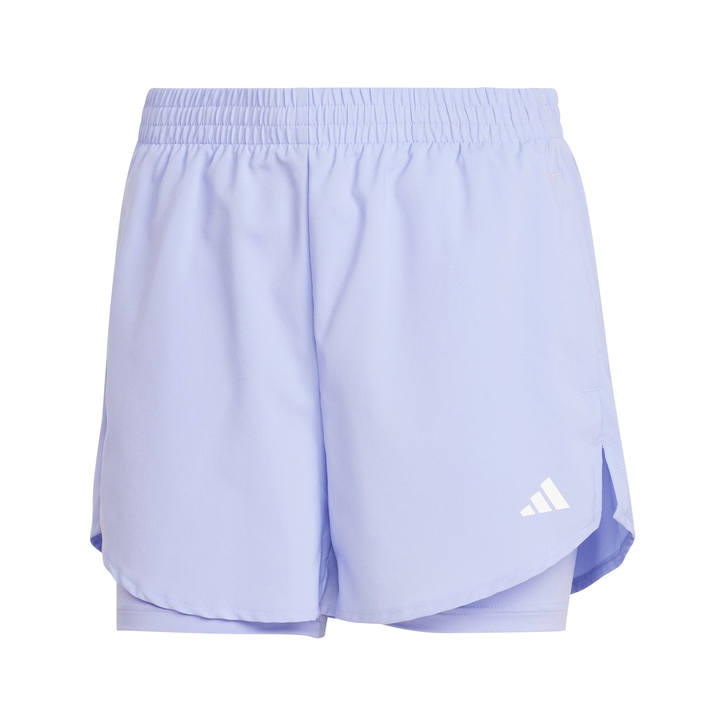 adidas MIN 2in1 Shorts Damen - hellblau,