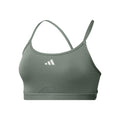 Aeroreact Training 3Stripes Sport-BH Damen - salbei