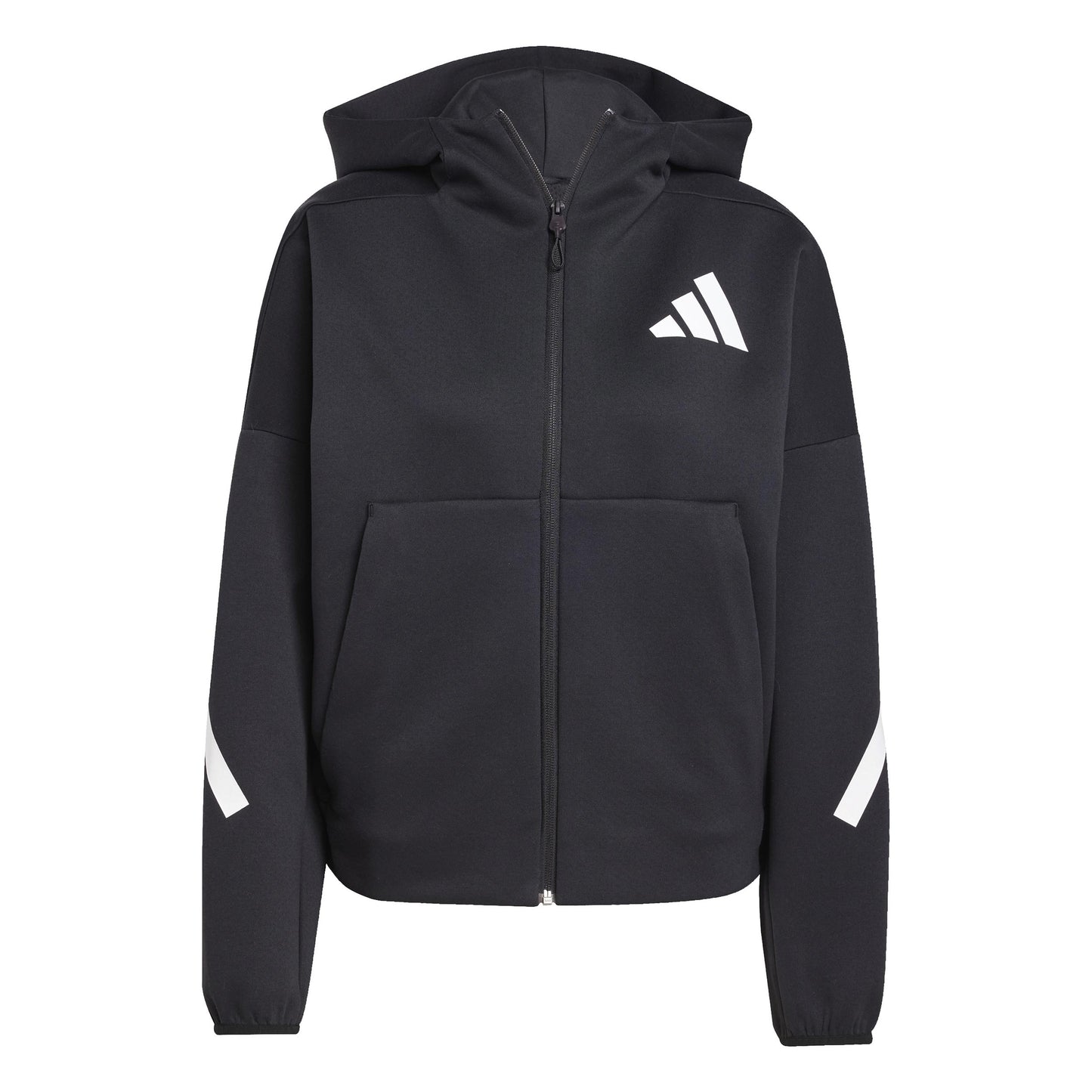 adidas Trainingsjacke Damen-Schwarz,Weiß