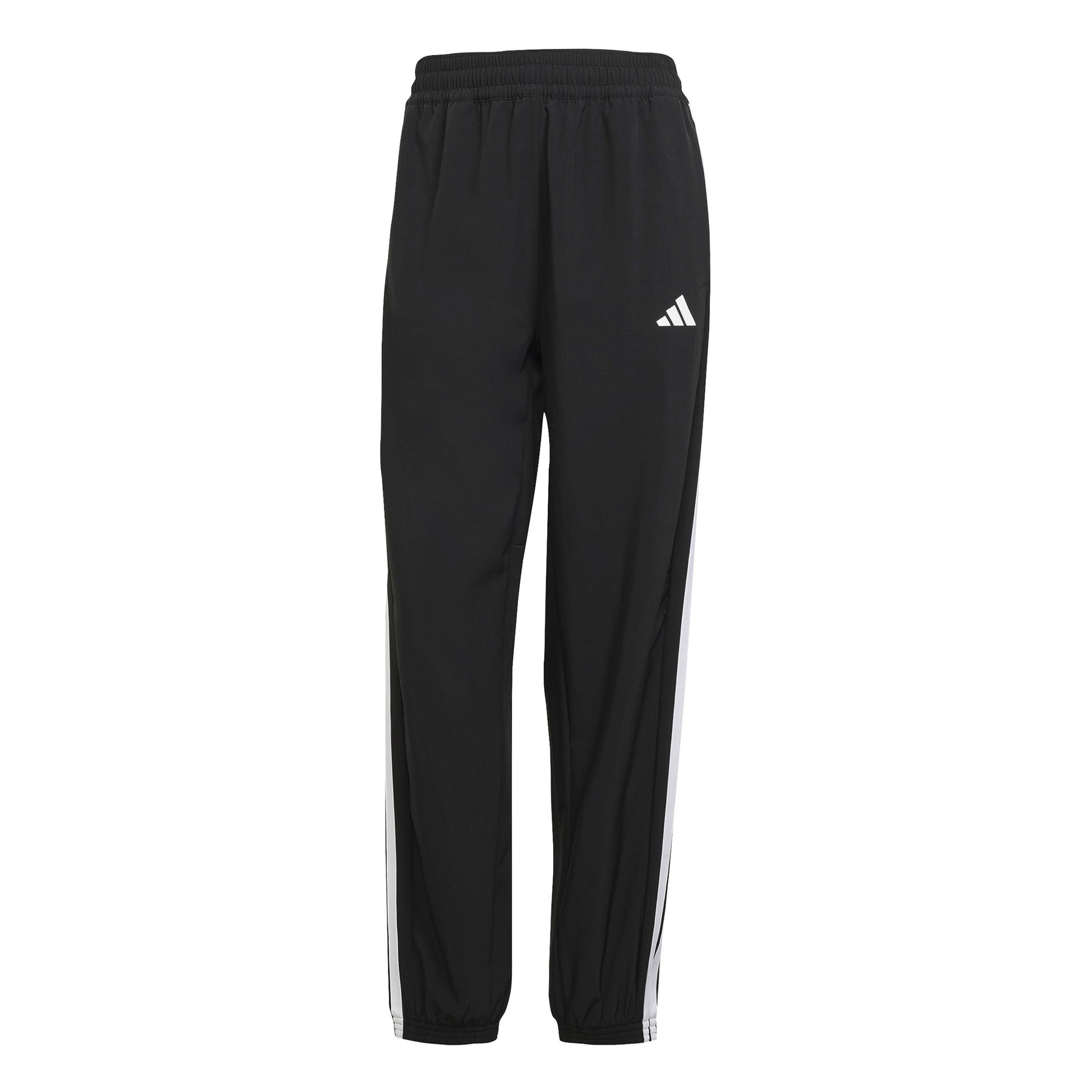 adidas 3Stripes Woven Trainingshose Damen-Schwarz,Weiß