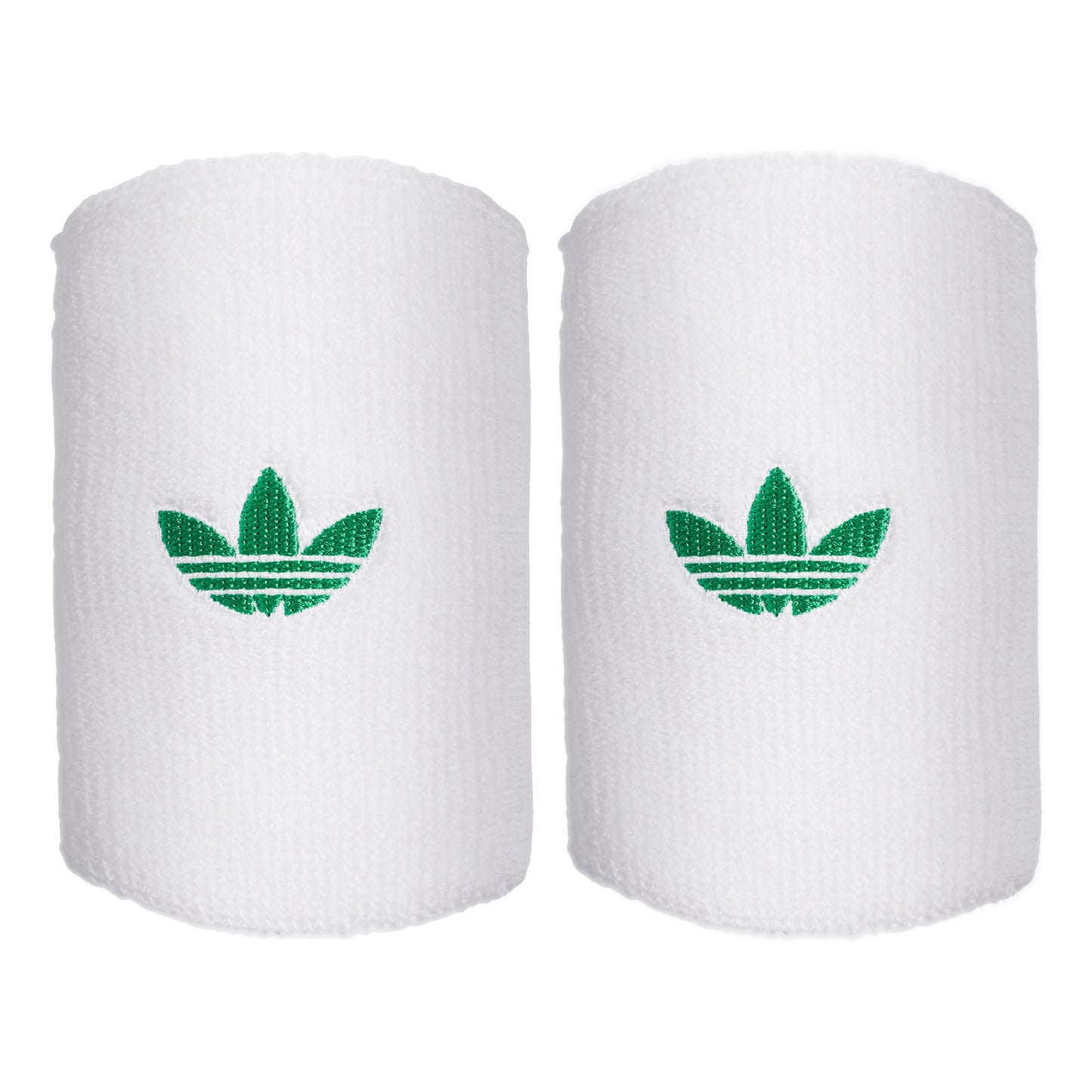 adidas Long Schweißband Unisex - weiß, grün