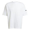 Essentials Loose Fit 3 Bar Logo T-Shirt Herren - weiß,