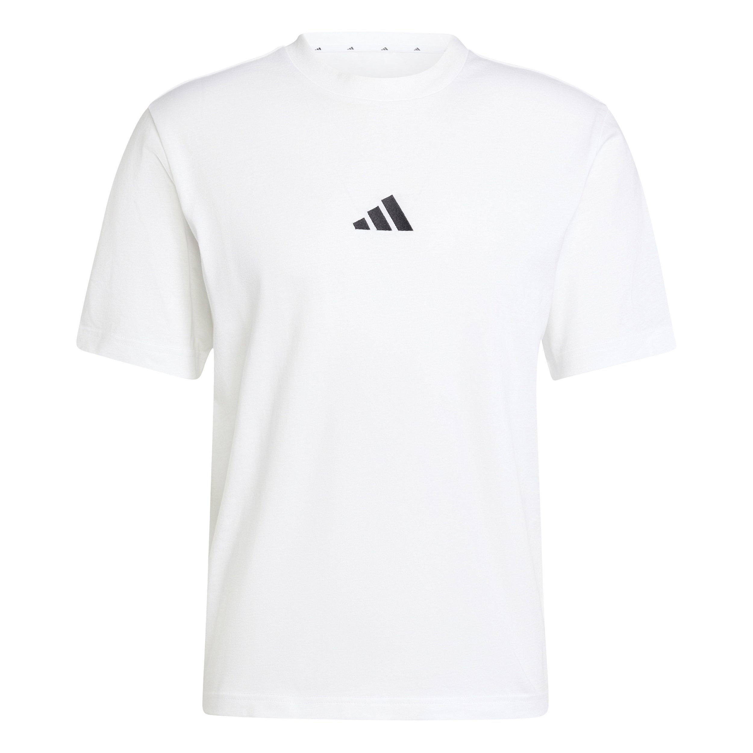 adidas Essentials Small Logo T-Shirt Herren - weiß,