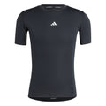 TechFit Compression T-Shirt Herren-Schwarz