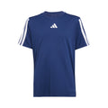 Training Essentials 3 Stripes T-Shirt Kinder - dunkelblau, weiß