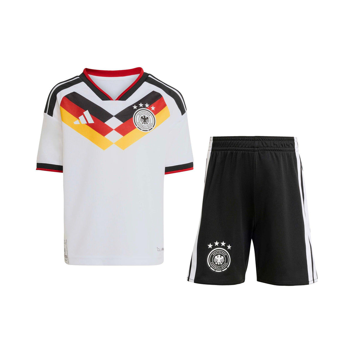 adidas DFB Home T-Shirt Kinder-weiß