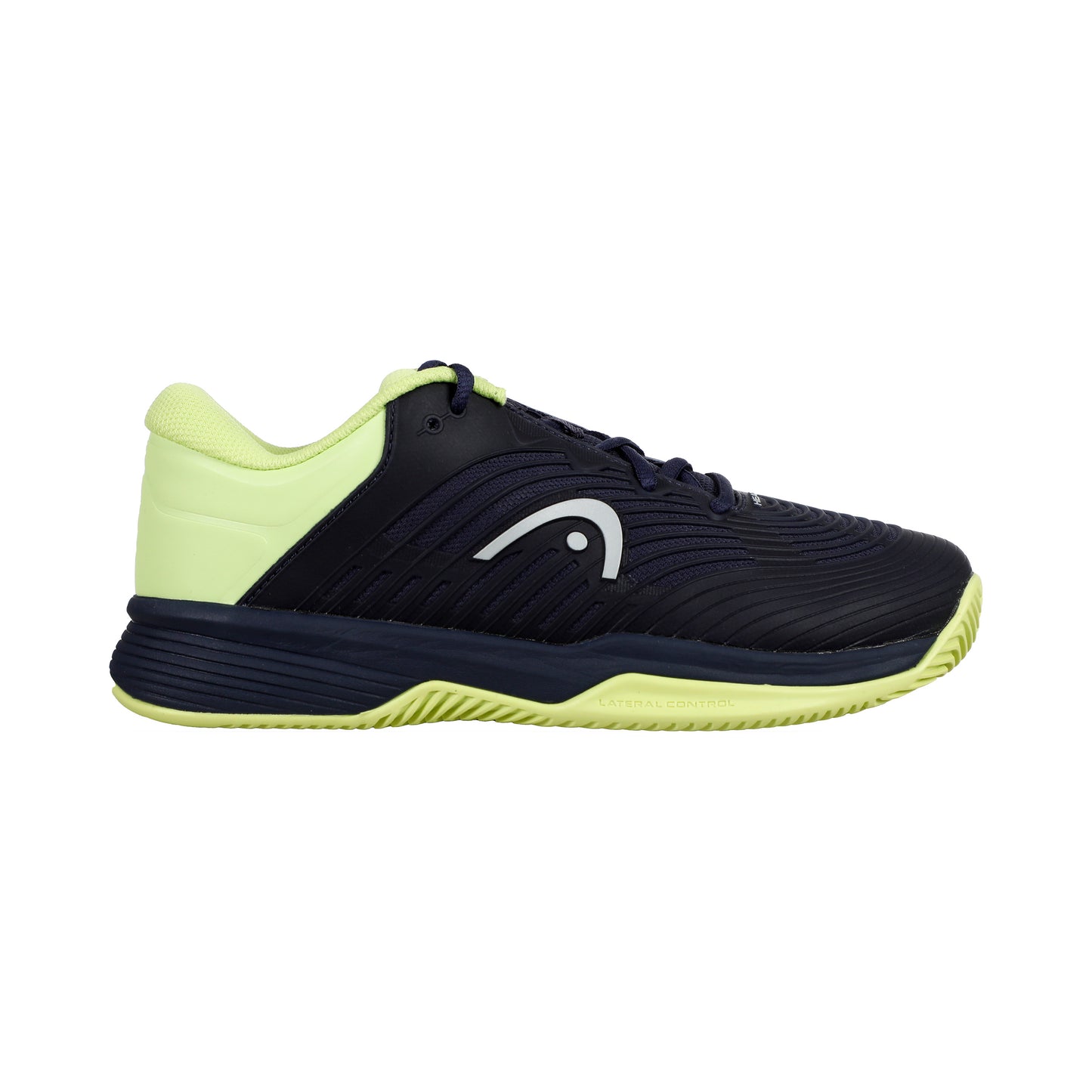 HEAD Revolt Pro 4.5 Sandplatzschuh Kinder-Dunkelblau,Limette