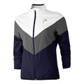 Club 22 Trainingsjacke Damen - grau, weiß