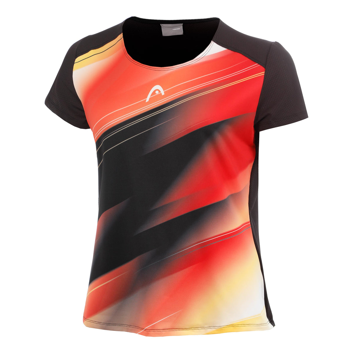 HEAD DTB Breaker T-Shirt Damen - schwarz, mehrfarbig