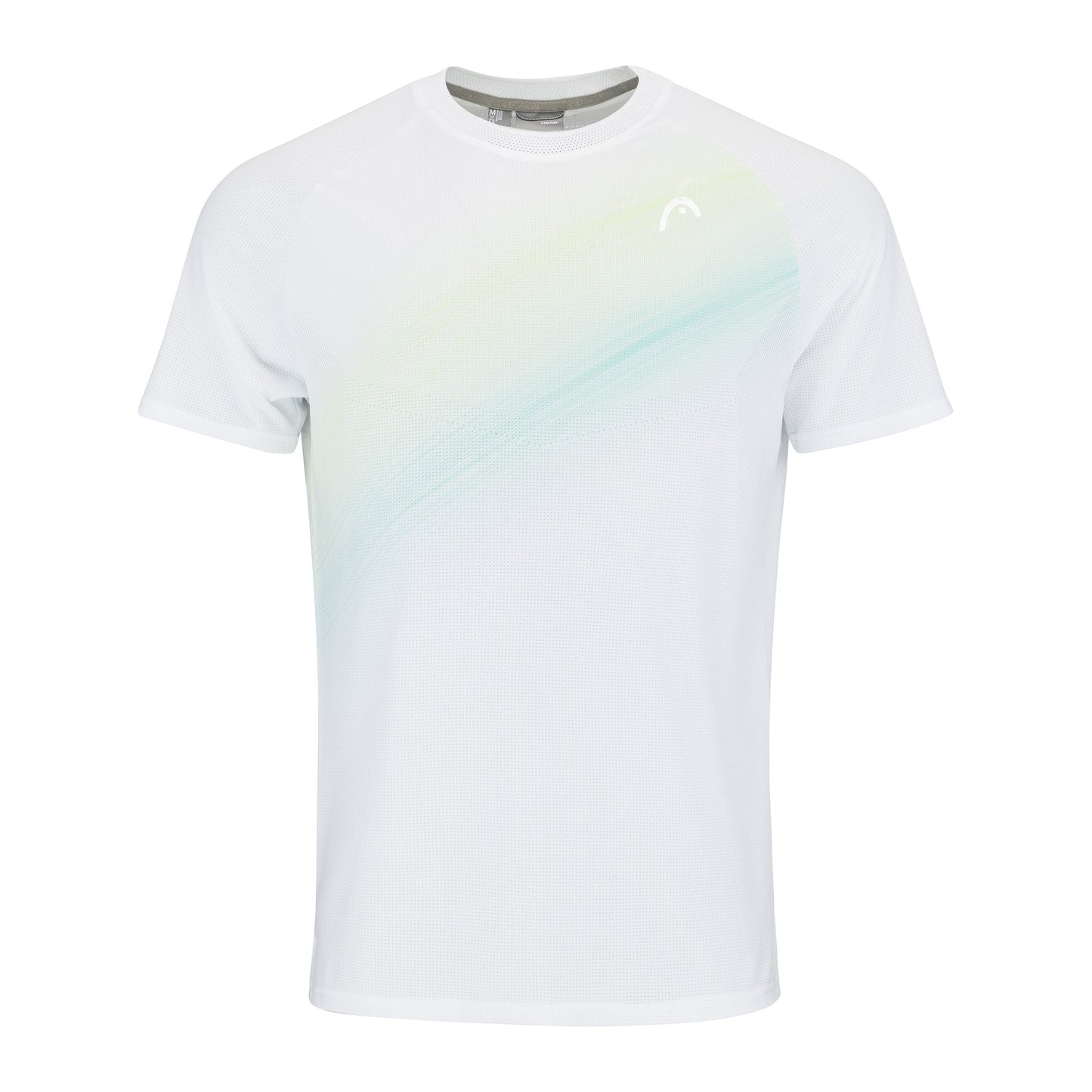 HEAD Performance T-Shirt Herren - weiß, grün