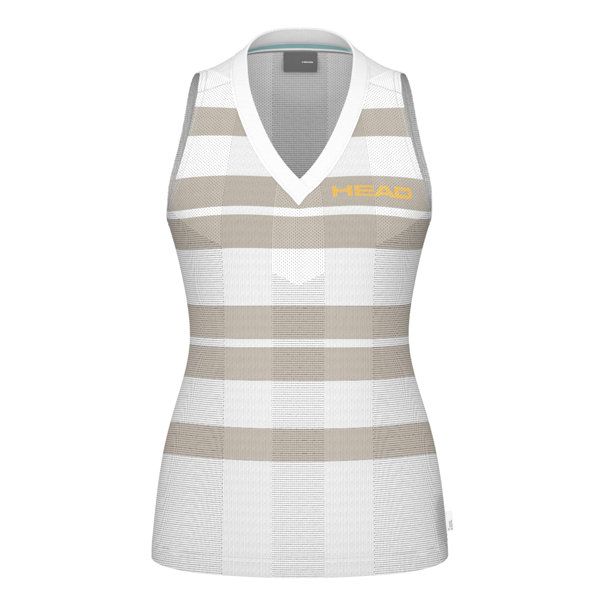 HEAD Performance Tank-Top Damen-Weiß,Beige
