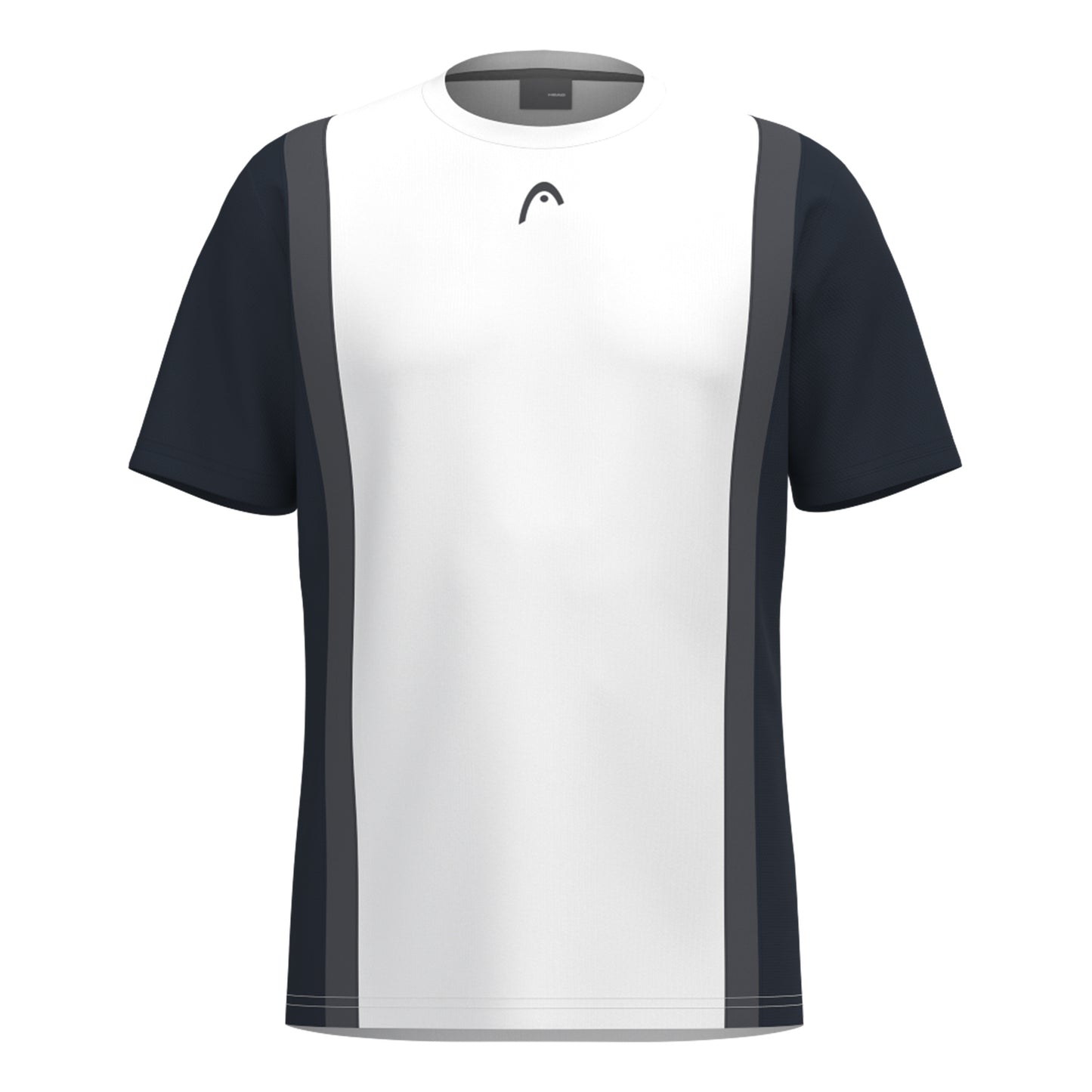 HEAD Club 25 Tech T-Shirt Herren-Dunkelblau,Weiß