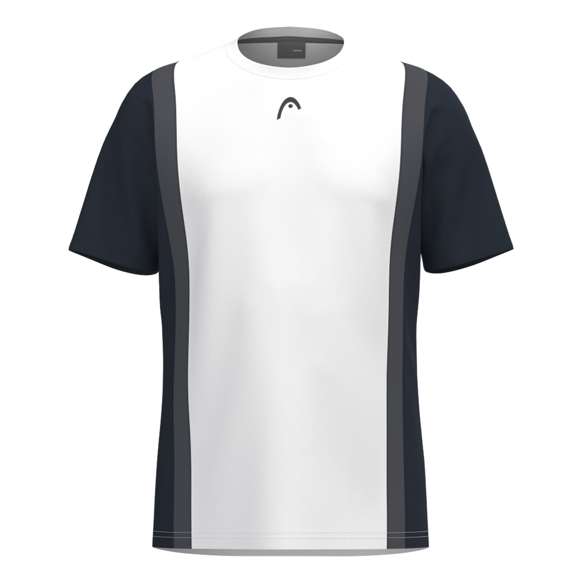 HEAD Club 25 Tech T-Shirt Herren-Dunkelblau,Weiß