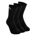 Short Crew Tennissocken 3er Pack Unisex - schwarz,