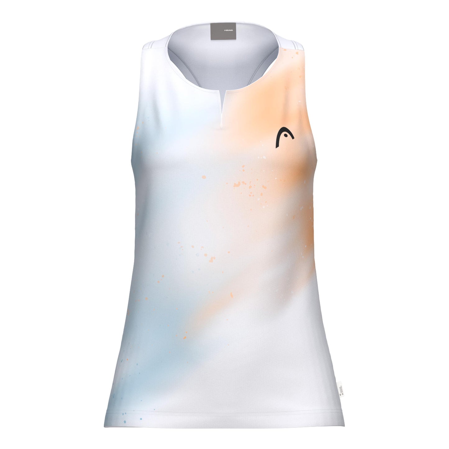 HEAD Agility Tank-Top Damen - apricot, weiß