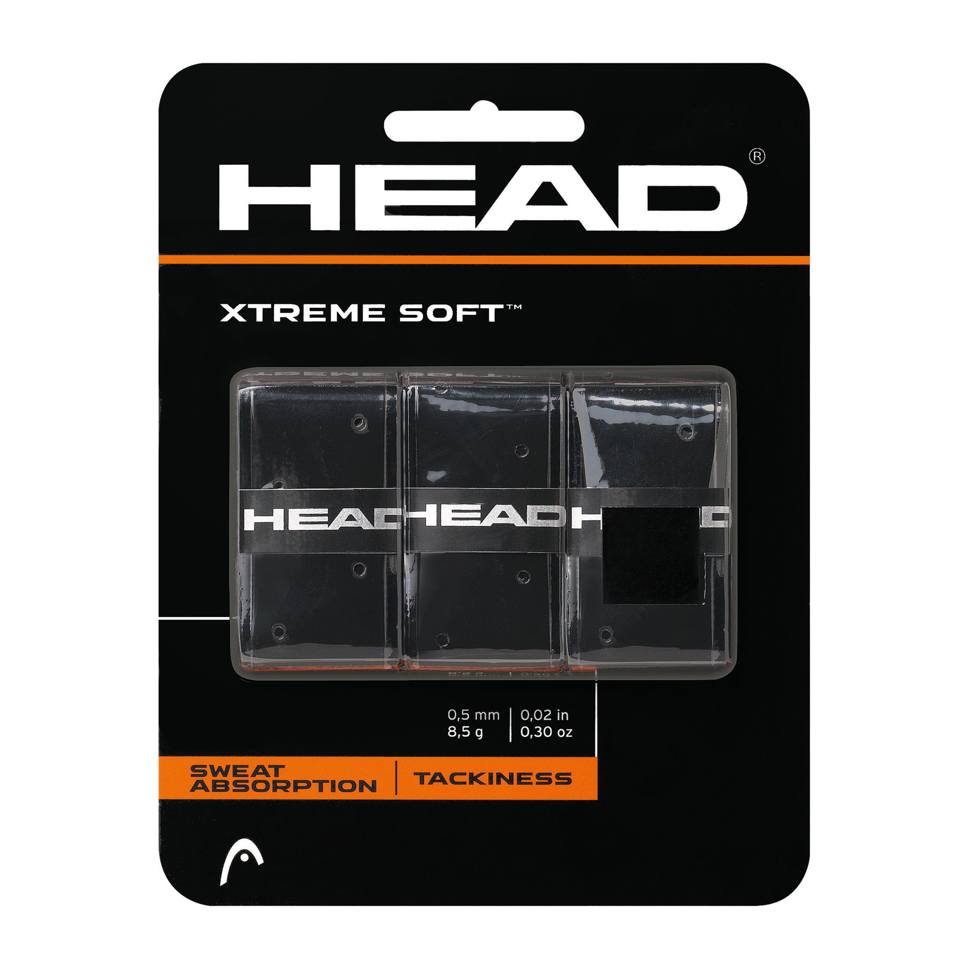 HEAD Xtreme Soft 3er Pack - schwarz