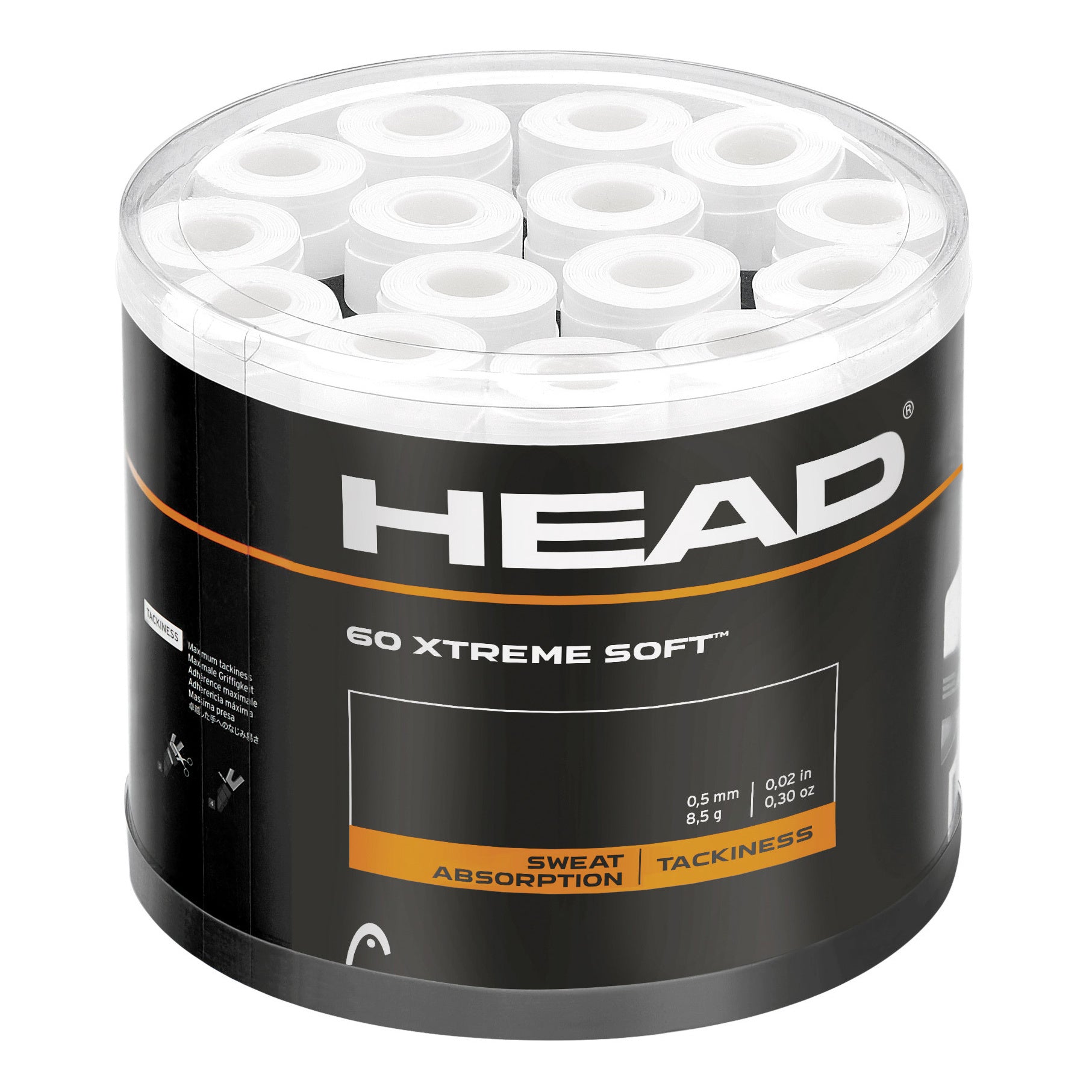 HEAD Xtreme Soft 60er Pack - weiß