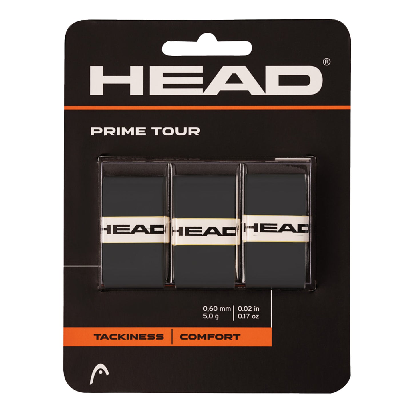 HEAD Prime Tour 3er Pack - schwarz