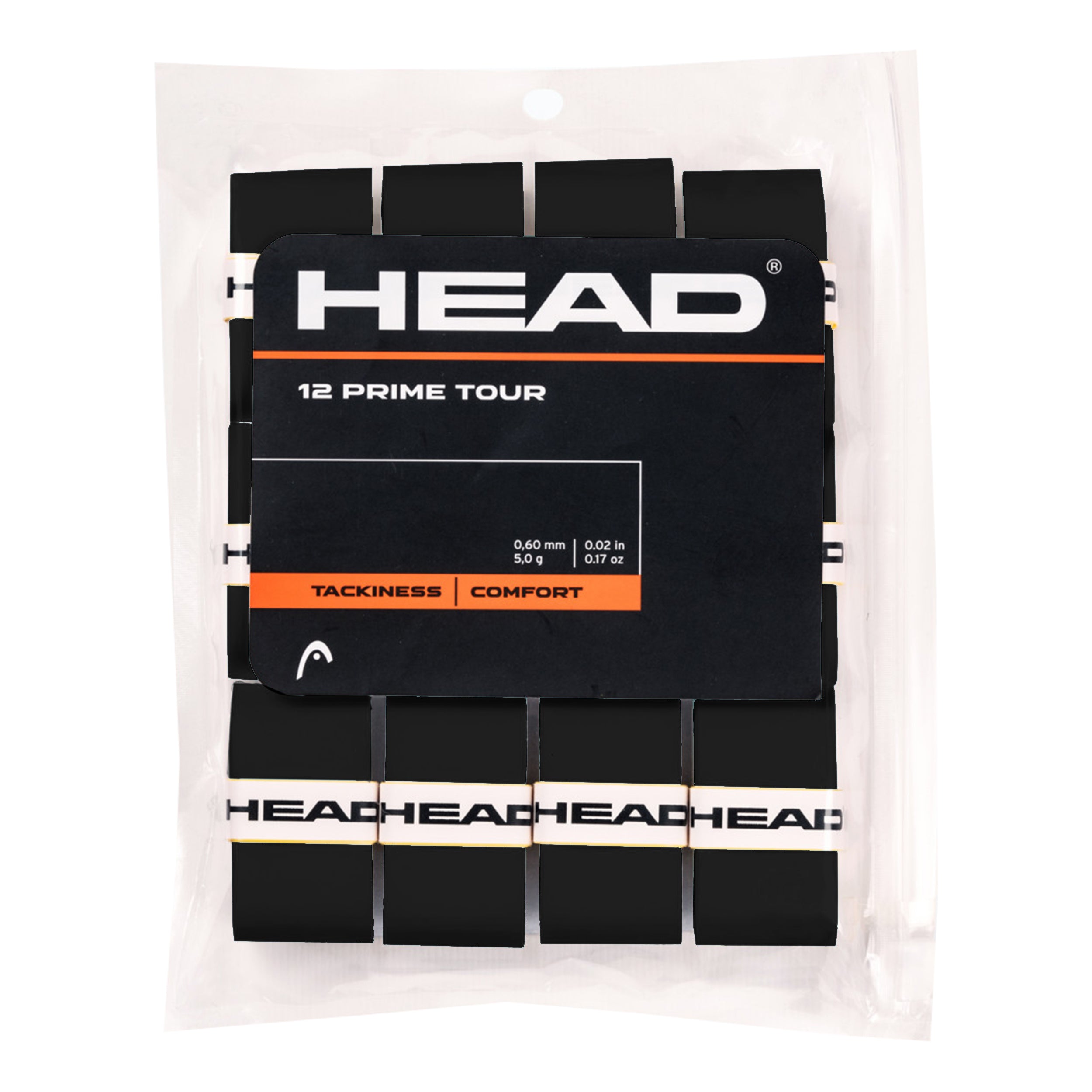 HEAD Prime Tour 12er Pack - schwarz