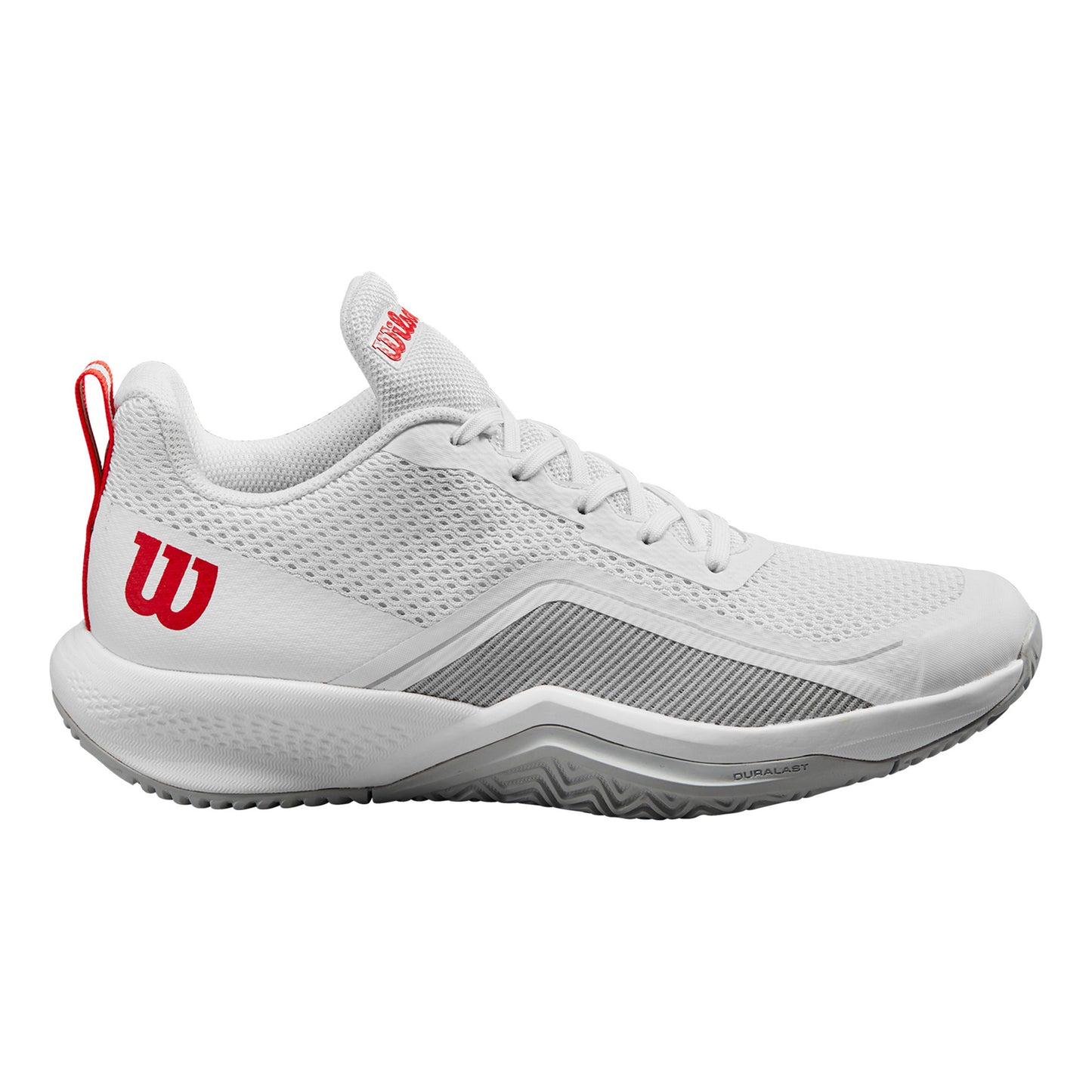 Wilson Rush Pro Lite Allcourtschuh Herren-Weiß,Rot